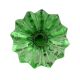 Green Sunflower Glass Wine Stopper